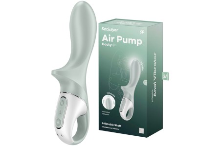 Расширяющийся анальный вибратор Satisfyer Air Pump Booty 3