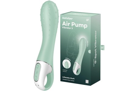 Расширяющийся вибратор Satisfyer Air Pump Vibrator 3