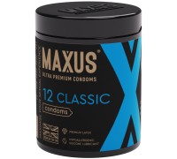 Презервативы в пластиковом кейсе Maxus №12 Classic классические