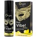 Съедобный интимный гель с возбуждающим эффектом вибрации Orgie Dual Vibe Lemon Gin And Tonic 15 мл - фото