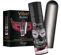Набор Orgie Vibe Bullet со съедобным интимным гелем с возбуждающим эффектом вибрации и вибропулей
