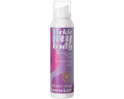 Шипучая пена для массажа Love to Love Tickle My Body Моной 150 мл