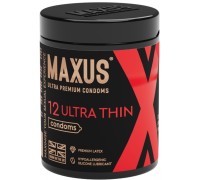 Презервативы в пластиковом кейсе Maxus №12 Ultra Thin ультратонкие