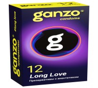 Презервативы Ganzo №12 Long Love с анестетиком