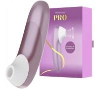 Бесконтактный вакуумно-волновой стимулятор клитора Womanizer Pro сиреневый