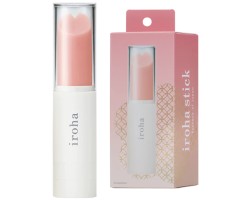 Мини-вибростимулятор в виде губной помады Iroha Stick бежевый