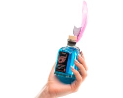 Комплект для сладких игр со съедобным массажным маслом Orgie Lips Massage вкус сахарной ваты 100 мл