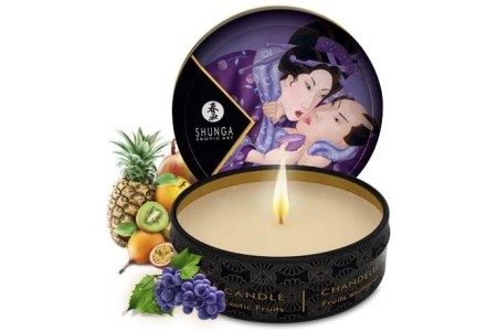 Массажная аромасвеча Shunga Libido Exotic Fruits c ароматом экзотических фруктов 30 мл