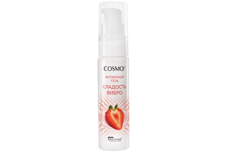 Интимный гель Cosmo жидкий вибратор Мимишная клубничка 33 гр