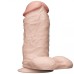 Реалистичный вибратор Best Cock с мошонкой на присоске 20 см - фото 4