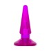 Анальная втулка TOYFA, PVC, фиолетовый, 9,5 см - фото 1