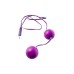 Вагинальные шарики с вибрацией TOYFA, ABS пластик, фиолетовый, 12,2 см - фото 1