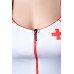 Костюм медсестры Candy Girl Angel (платье, стринги, головной убор, стетоскоп), белый, OS - фото 3