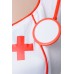 Костюм медсестры Candy Girl Angel (платье, стринги, головной убор, стетоскоп), белый, OS - фото 6