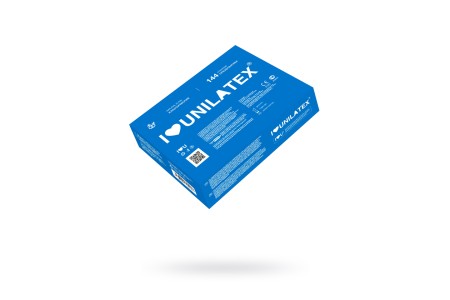 Презервативы Unilatex, natural plain, гладкие, классические, 18 см, 5,4 см, 144 шт.