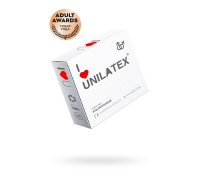 Презервативы Unilatex, natural ultrathin, ультратонкие, 19 см, 5,4 см, 3 шт.