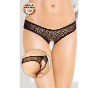 Трусики открытые SoftLine Collection, черный, M/L