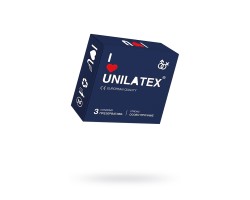 Презервативы Unilatex, extra strong, гладкие, 19 см, 5,4 см, 3 шт.