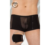 Шорты мужские с сеткой SoftLine Collection, черный, XL