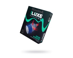 Презервативы Luxe, maxima, «Злой ковбой», 18 см, 5.2 см, 1 шт.