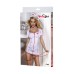 Костюм медсестры Candy Girl Angel (платье, стринги, головной убор, стетоскоп), белый, XL - фото 11
