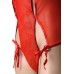 Эротическое боди Candy Girl Charis красное, XL - фото 1