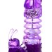 Вибратор Штучки-дрючки с клиторальным стимулятором, TPR, фиолетовый, 23 см - фото 12