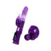 Вибратор Штучки-дрючки с клиторальным стимулятором, TPR, фиолетовый, 23 см - фото 7