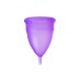 Менструальная чаша Штучки-Дрючки, силикон, фиолетовая, S - фото 1