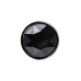 Анальная втулка Штучки-Дрючки, серебряная, с чёрным кристаллом, Ø 2,5 см, 48 г - фото 4
