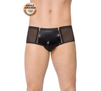 Шорты мужские с замочками SoftLine Collection, черный, M/L