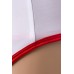 Костюм медсестры Candy Girl Leann (топ, стринги, чулки), бело-красный, OS - фото 6