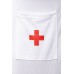 Костюм медсестры Candy Girl Leann (топ, стринги, чулки), бело-красный, OS - фото 7