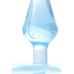 Анальная втулка TOYFA, ABS пластик, голубая, 6,5 см, Ø 2,5 см - фото 2