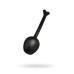 Вагинальные шарики Mystim Mono Unplain Jane Geisha Balls, электростимуляция, силикон, черные, Ø 3,3 - фото