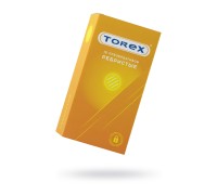 Презервативы Torex, ребристые, латекс, 18,5 см, 5,4 см, 12 шт.