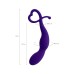 Анальная втулка ToDo by Toyfa Wlap, силикон, фиолетовая, 16 см, Ø 2,5 см - фото 4