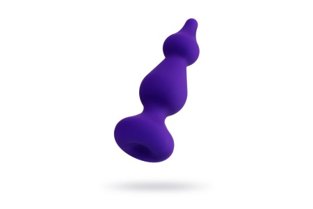 Анальная втулка ToDo by Toyfa Sholt, силикон, фиолетовый, 10 см, Ø 3 см