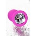 Анальная втулка ToDo by Toyfa Brilliant, силикон, розовая, 7 см, Ø 2 см, 50 г - фото 1