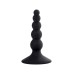 Анальная втулка POPO Pleasure by TOYFA Bootes, силикон, черная, 10 см, Ø 2,5 см - фото 3