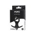 Анальная вибровтулка-расширитель POPO Pleasure by TOYFA Cordis S, силикон, черная, 10 см, Ø 4 см - фото 5