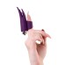 Вибронасадка на палец JOS Tessy для прелюдий, силикон, фиолетовый, 9,5 см - фото 8