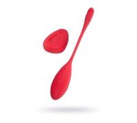 Виброяйцо Levett Alina, силикон, красное, 18 см