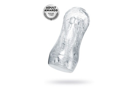 Мастурбатор A-Toys Nettl, ABS пластик, прозрачный 18,5 см