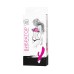 Вибратор Штучки-Дрючки «Дрючка-Удовольствие» с клиторальным стимулятором, розовый, 21,5 см - фото 4