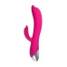 Вибратор Штучки-Дрючки «Дрючка-Удовольствие» с клиторальным стимулятором, розовый, 21,5 см - фото 8