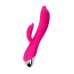 Вибратор Штучки-Дрючки «Дрючка-Удовольствие» с клиторальным стимулятором, розовый, 21,5 см - фото 7