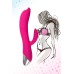 Вибратор Штучки-Дрючки «Дрючка-Удовольствие» с клиторальным стимулятором, розовый, 21,5 см - фото 10