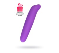 Вибратор Штучки-Дрючки, ABC-пластик, фиолетовый, 12 см