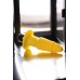 Анальная вибровтулка Штучки-дрючки, влагостойкая, силикон, желтая, 11 см - фото 10